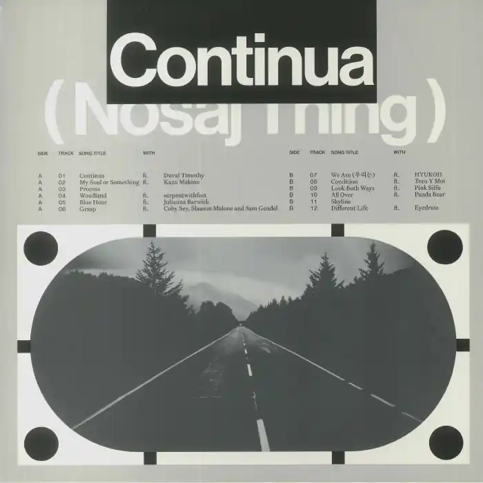 Hot Deal Nosaj Thing Continua Lucky Me vinyl record