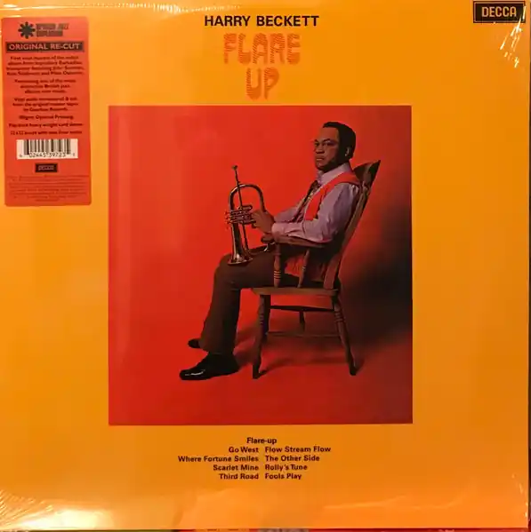 Exclusive Offer Beckett. Harry Flare Up (British Jazz Explosion Series) Decca vinyl record