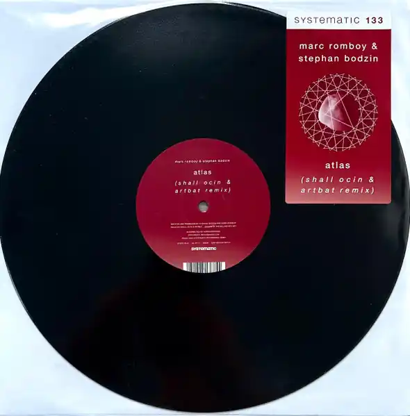 Romboy, Marc / Bodzin, Stephan Atlas (Shall Ocin & Artbat Remix) Systematic vinyl record Exclusive