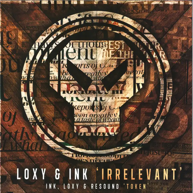 Loxy & Ink/ Resound Irrelevant Metalheadz vinyl record Genuine