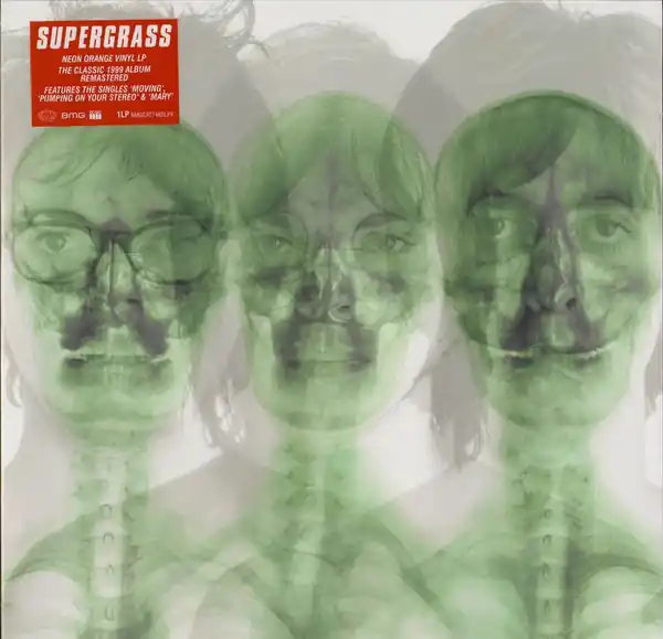 Bulk Order Supergrass Supergrass - Neon Orange Vinyl BMG vinyl record
