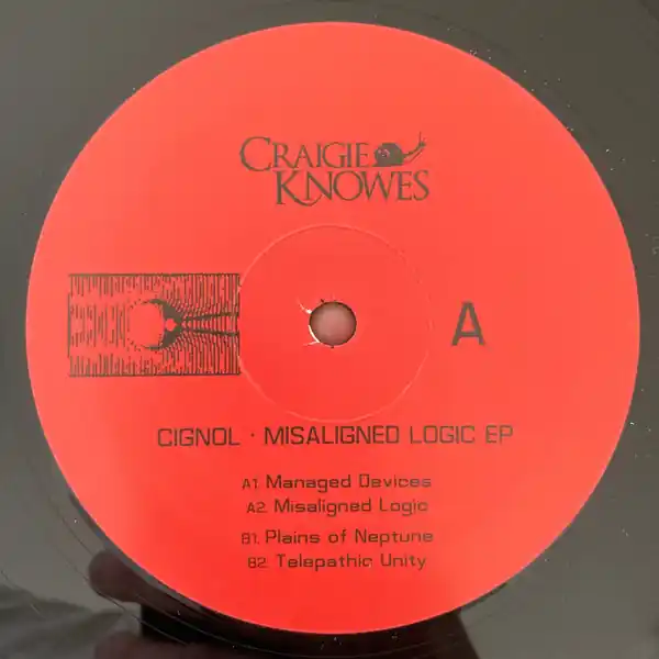 Super Sale Cignol Misaligned Logic EP Craigie Knowes vinyl record