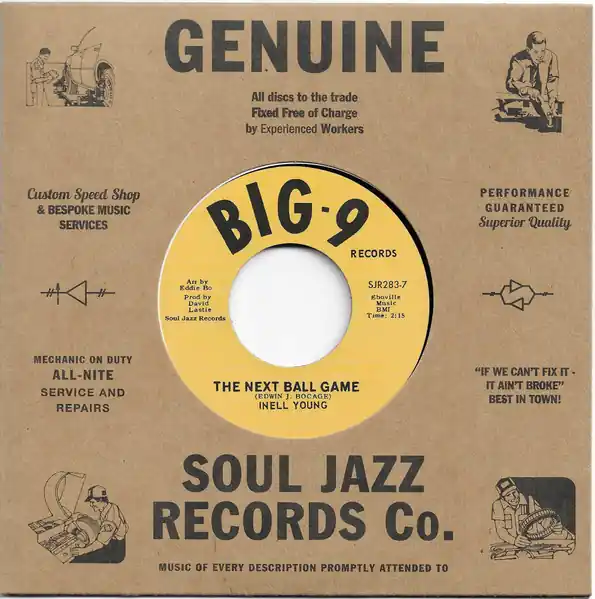 Inell Young The Next Ball Game Soul Jazz Records vinyl record Place Order