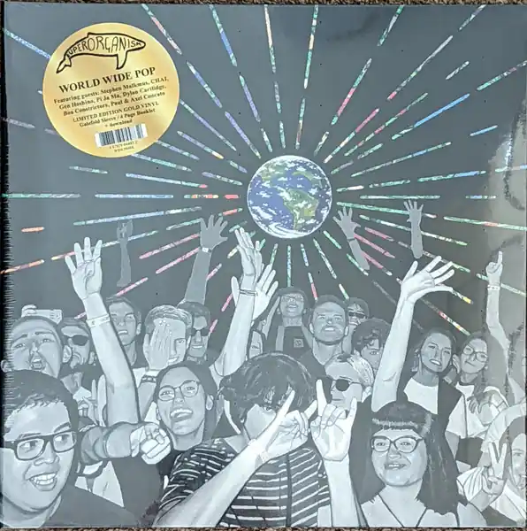 Original Superorganism World Wide Pop Dead Oceans vinyl record
