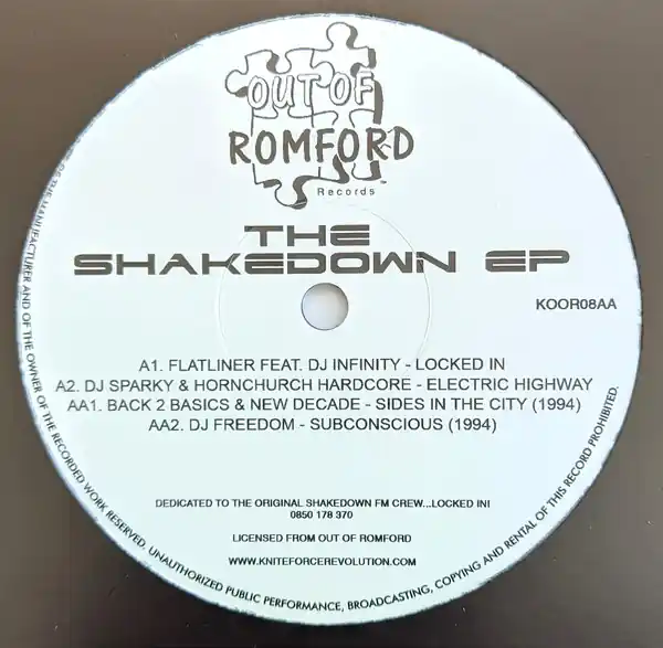 Instant Buy Various Artists The Shakedown E.P Out Of Romford Records vinyl record