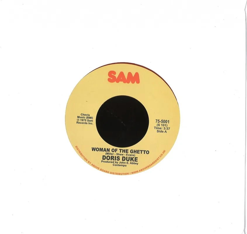 Duke, Doris Woman Of The Ghetto Sam Records vinyl record Save Now