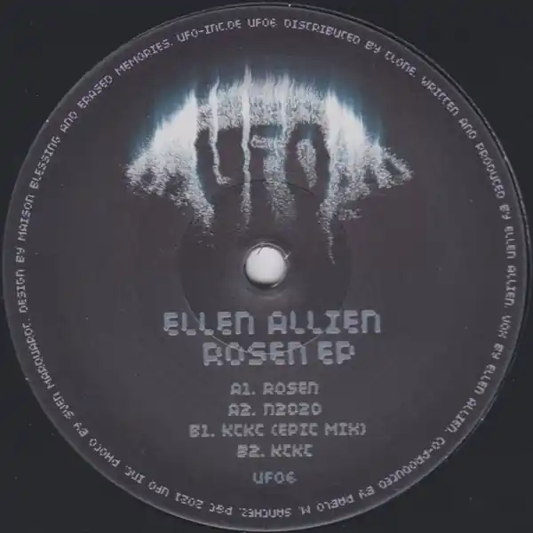 Ellen Allien Rosen UFO Inc vinyl record Clearance
