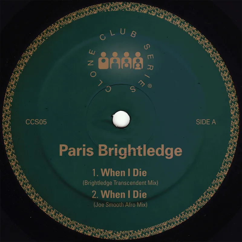 Brightledge, Paris When I DieWhen I Die Clone vinyl record Budget