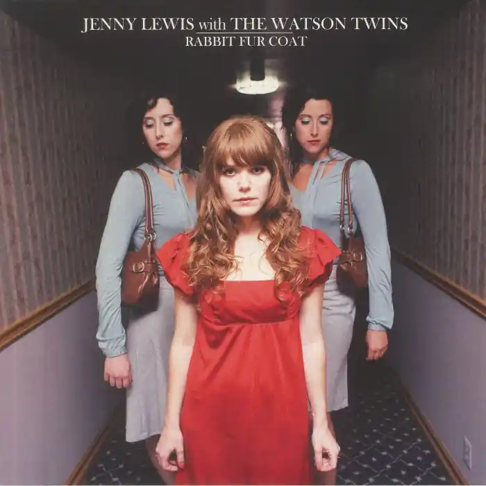 Reduced Price Lewis, Jenny / Watson Twins Rabbit Fur Coat - Remastered Rough Trade vinyl record