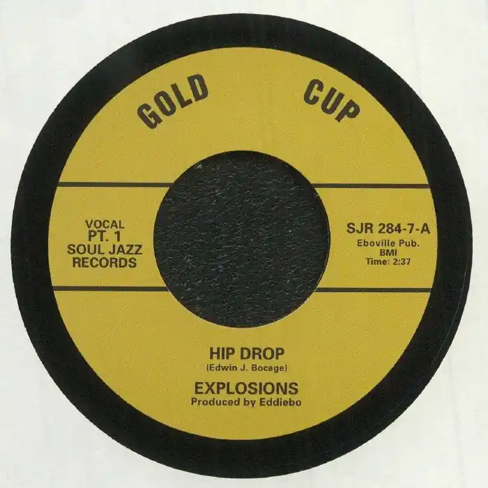 Genuine Explosions Hip Drop Soul Jazz Records vinyl record