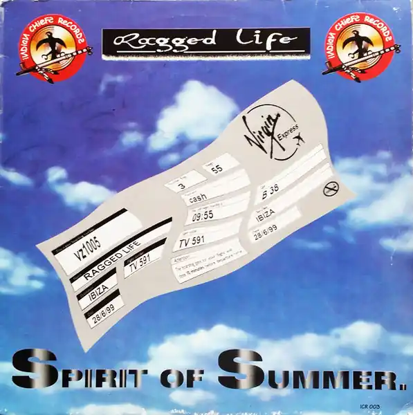 Ragged Life Spirit Of Summer Indian Chief Records vinyl record Price Drop