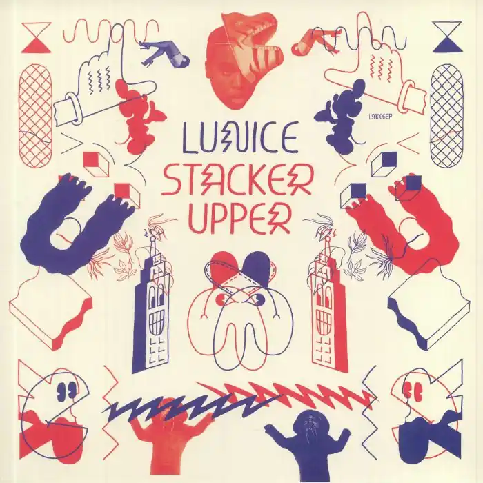 Lunice Stacker Upper LuckyMe vinyl record Authentic