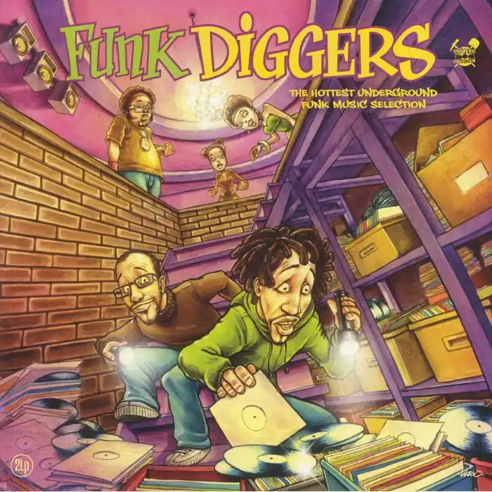 In Demand Various Artists Funk Diggers Wagram Music vinyl record