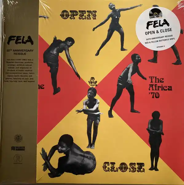 Fela Kuti Open & Close For RSD 2021 Knitting Factory Records vinyl record Don’t Miss Out