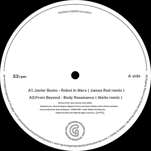 Seasonal Sale Various Artists The Best Remixes of Golden Soul Records Golden City Sounds vinyl record