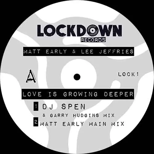 Top Pick Early, Matt / Jeffries, Lee Love Is Growing Deeper Lock vinyl record