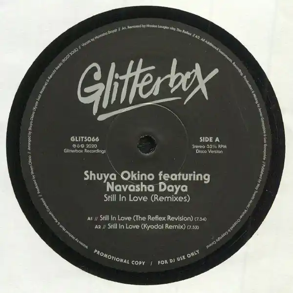Shuya Okino Feat.Navasha Daya Still In Love (Remixes) Glitterbox vinyl record Modern