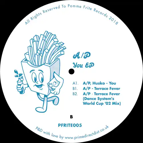 Today Only A, P, Husko You EP Pomme Frite vinyl record