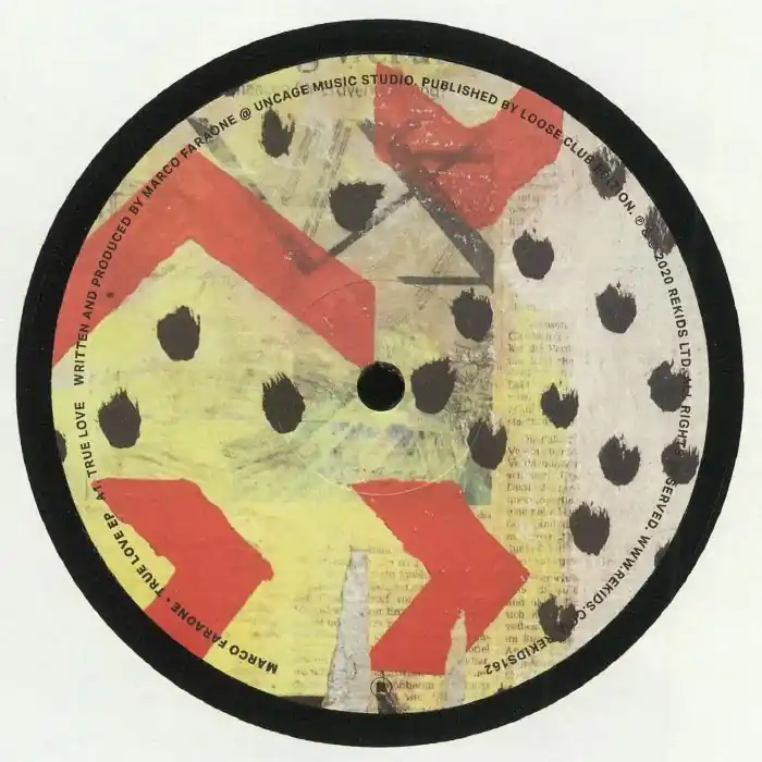 Top Rated Faraone, Marco True Love EP Rekids vinyl record