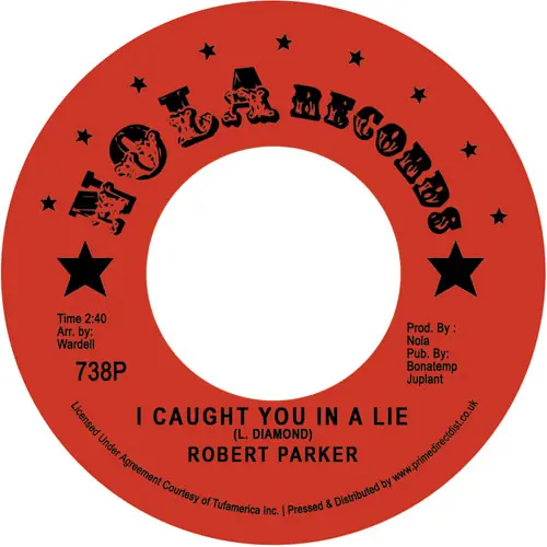 Parker, Robert Holdin Out / I Caught You In A Lie NOL vinyl record Special Offer