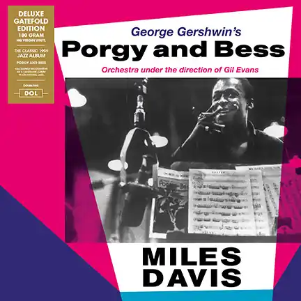 Authentic Davis, Miles Porgy And Bess Dol vinyl record