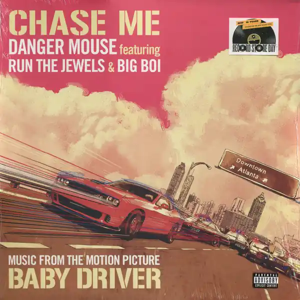 Save Now Danger Mouse / Run The Jewels / Big Boi Chase Me 30th Century Records, Columbia vinyl record