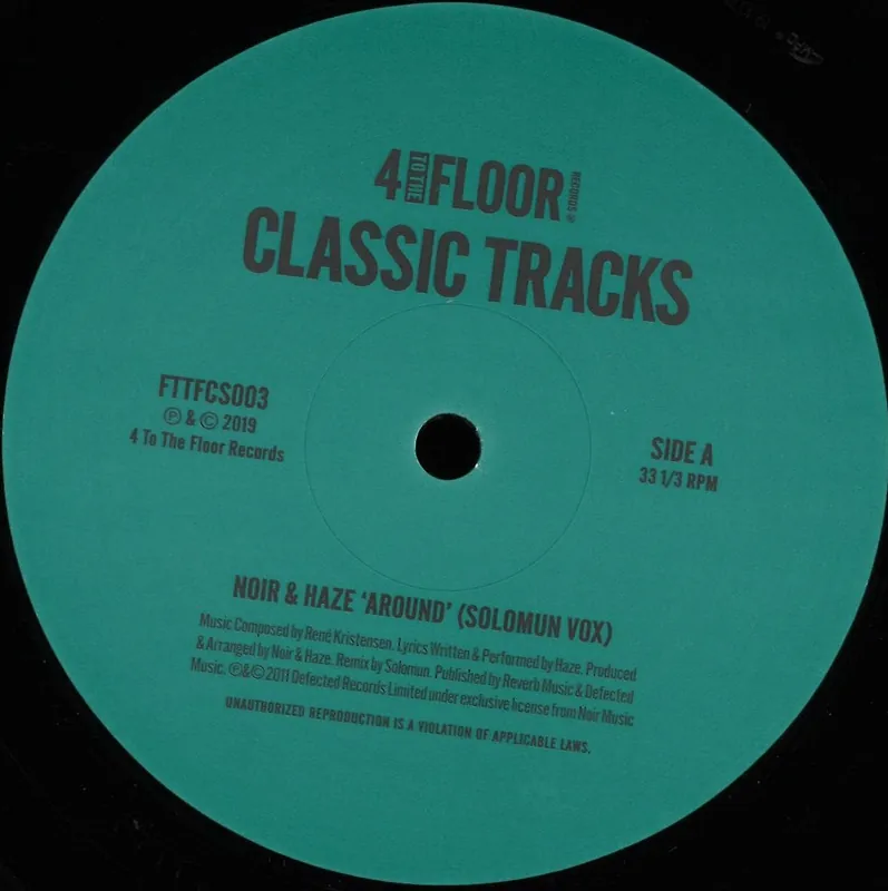 Noir & Haze / Chicken Lips Around / He Not In 4 To The Floor vinyl record Seasonal Sale