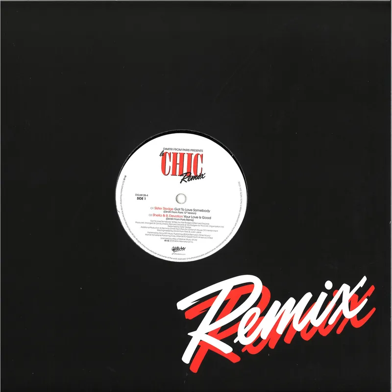 Sister Sledge / Sheila & B Devotion (RMX Pt4) Got To Love Somebody / Your Love Is So Good Glitterbox vinyl record Luxury