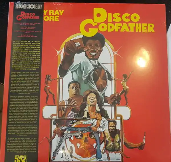Juice People Unlimited Disco Godfather (Original 1979 Motion Picture Soundtrack) Strange Disc Records vinyl record Next Day Delivery