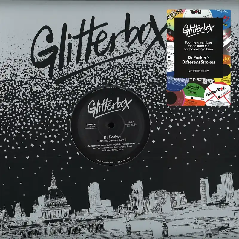 Dr Packer Different Strokes Part 2 Glitterbox vinyl record New Arrival