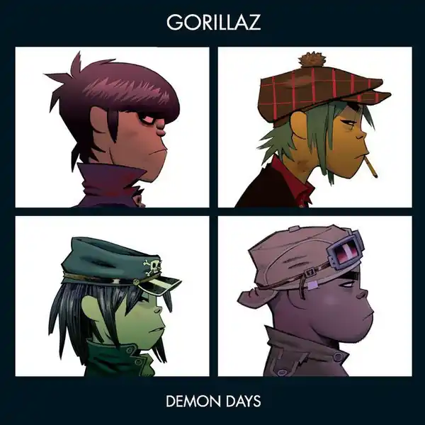 Premium Gorillaz Demon Days Parlaphone vinyl record