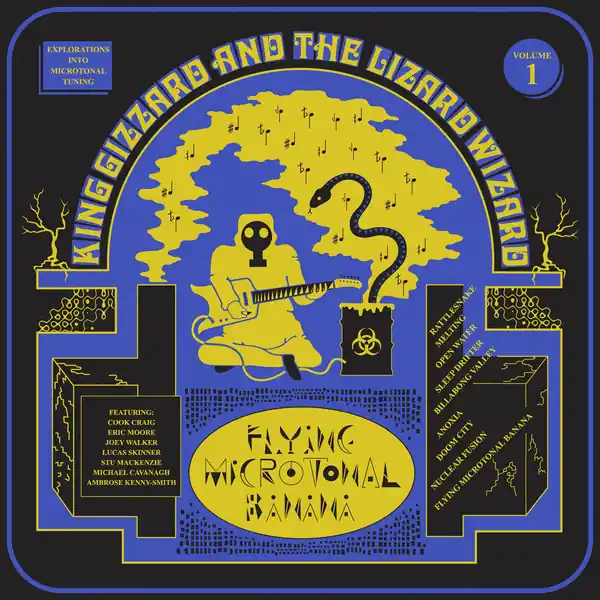 King Gizzard And The Lizard Wizard Flying Microtonal Banana Heavenly vinyl record Limited Offer