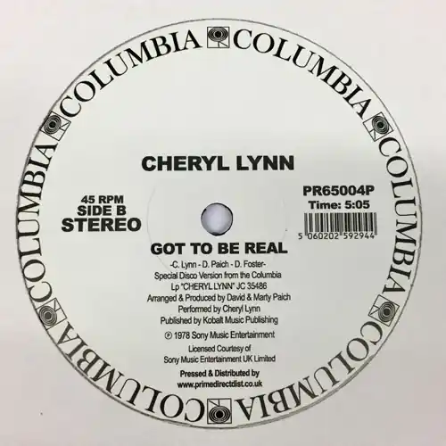 Lynn, Cheryl You Saved My Day / Got to Be RealColumbia vinyl record Free Shipping