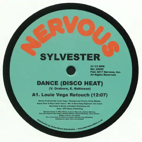 Limited Edition Sylvester Dance (Disco Heat) (Louie Vega Re-Touch) Nervous vinyl record
