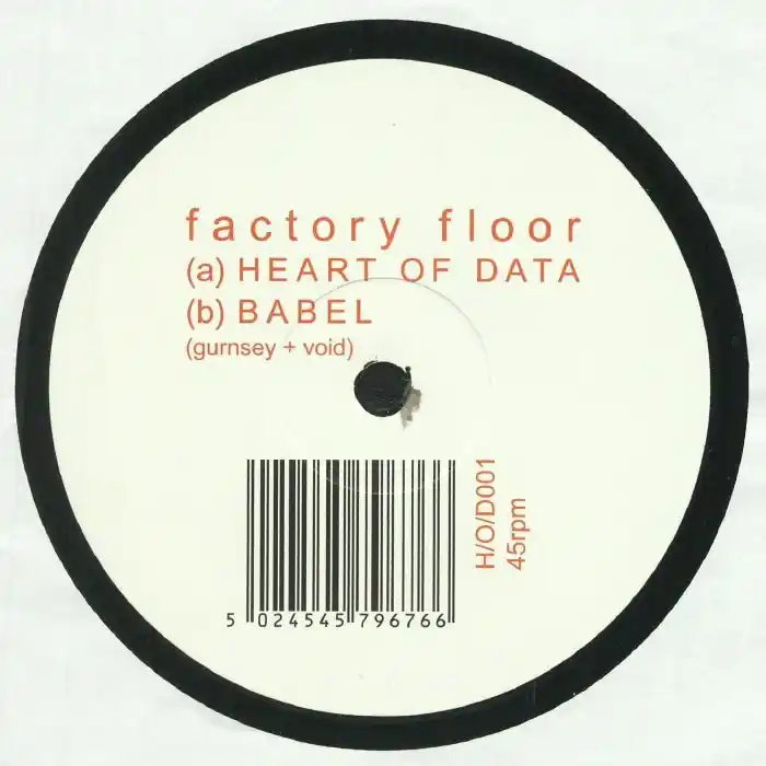 Affordable Factory Floor Heart Of Data/ Babel Heart & Soul vinyl record