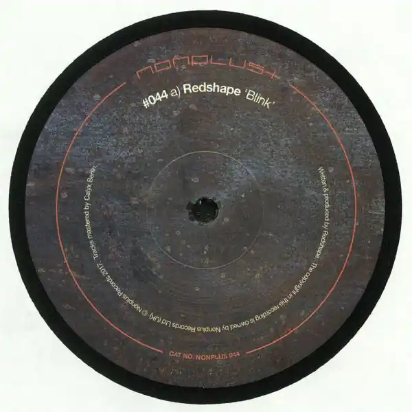 Budget Redshape Blink Nonplus Ltd vinyl record