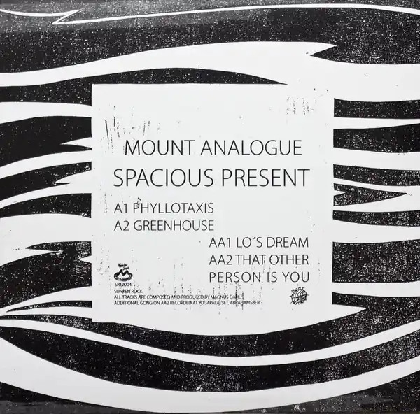 Mount Analogue Spacious Present Sunken Rock vinyl record Deal