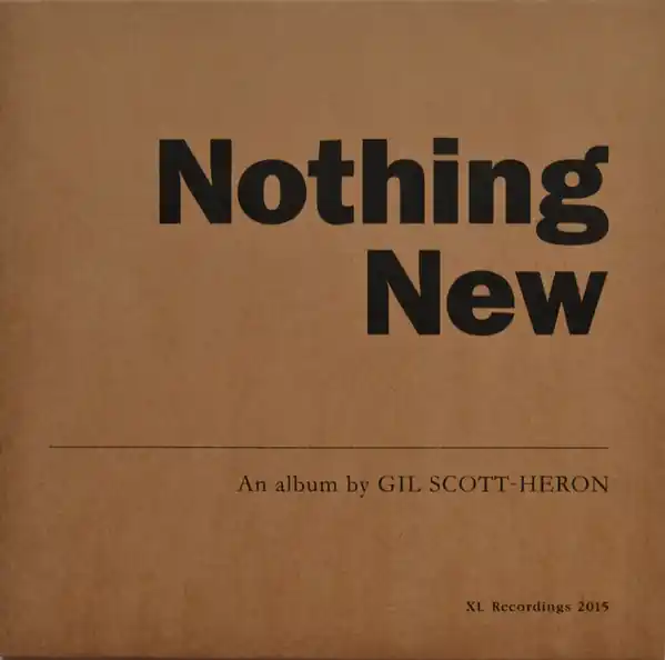 Heron, Gil Scott Nothing New XL vinyl record Today Only