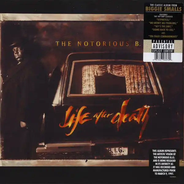 Notorious B.I.G. Life After Death Bad Boy Entertainment vinyl record Fast Shipping