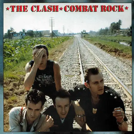 The Clash Combat Rock Sony vinyl record Top Rated