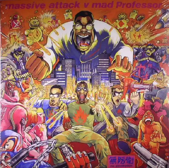 Last Chance Massive Attack / Mad Profeesor No Protection Virgin vinyl record