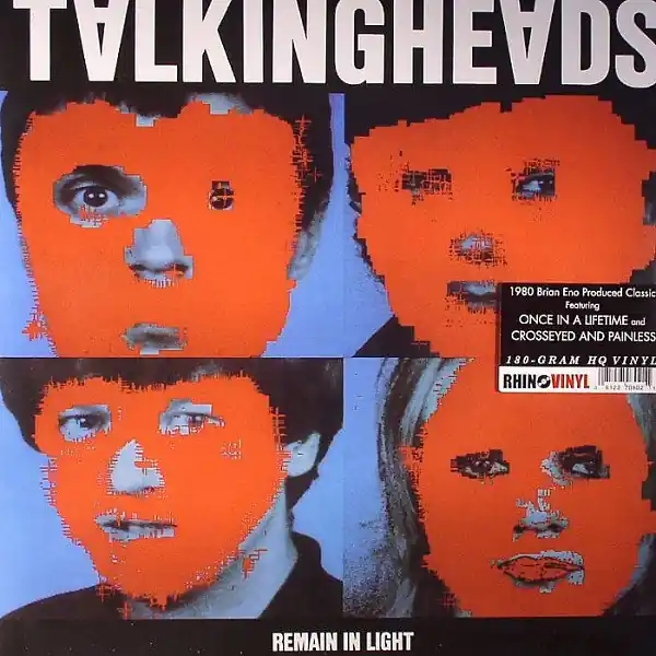 Talking Heads Remain In Light Sire vinyl record Big Sale
