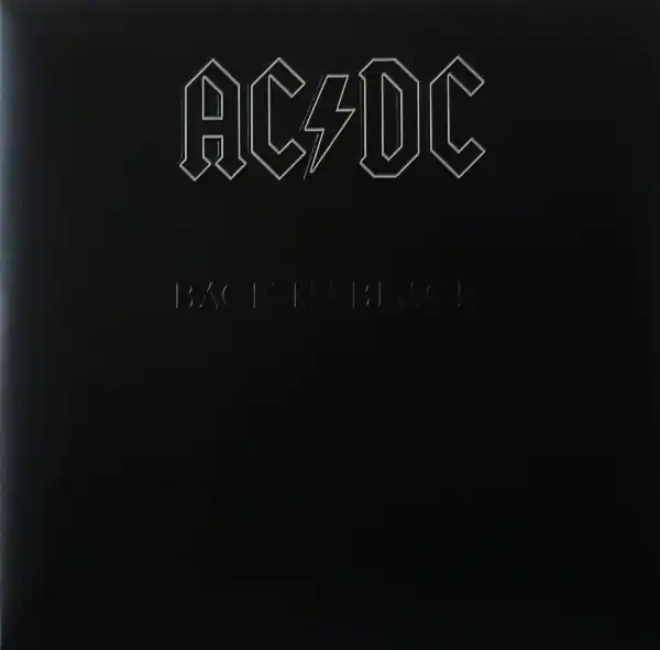 Brand New AC/DC Back In Black Columbia vinyl record