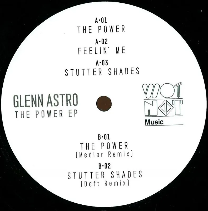 New Arrival Glenn Astro The Power EP Wotnot Music vinyl record