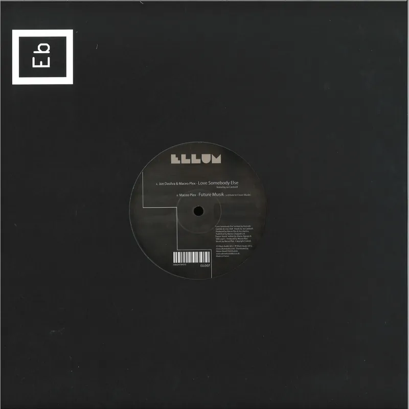 Maceo Plex/ Dasilva, Jon Love Somebody EP Ellum Audio vinyl record Special Offer