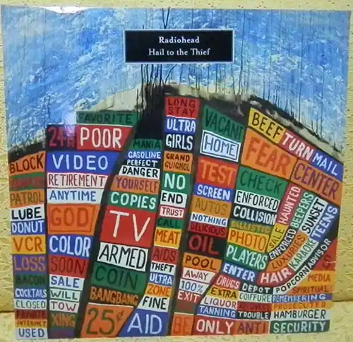 Radiohead Hail To The Thief XL vinyl record Don’t Miss Out