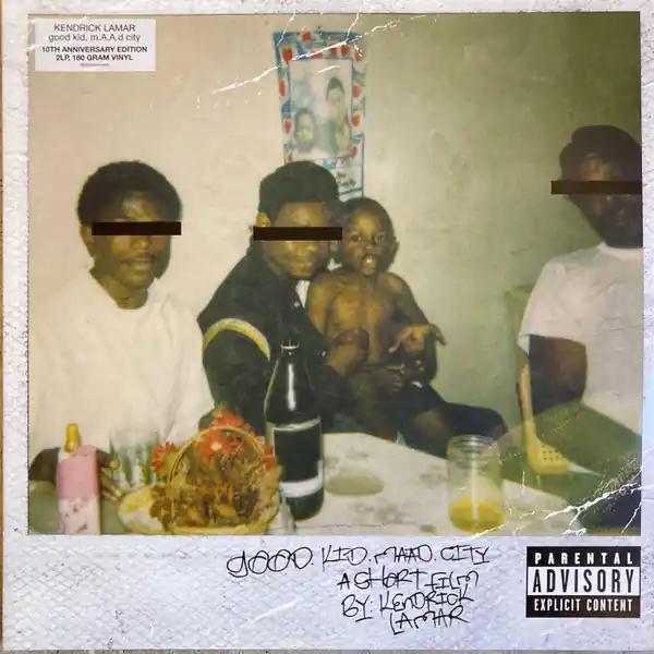 Kendrick Lamar Good Kid, M.A.A.d City Top Dawg Intersope vinyl record New Arrival