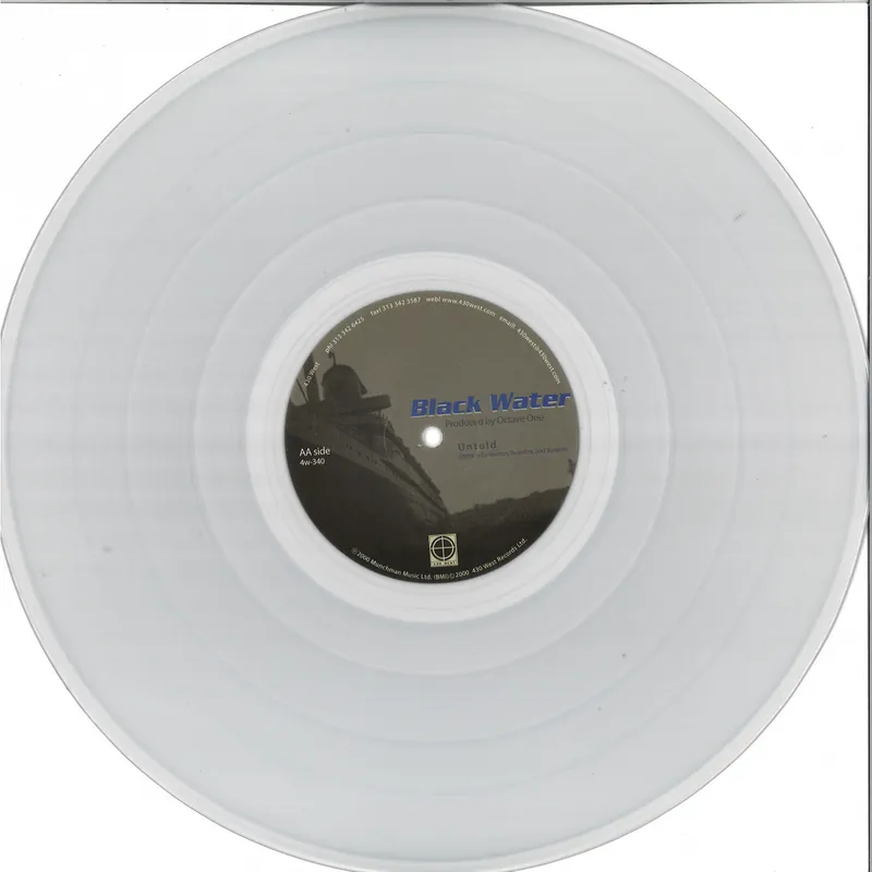 Same Day Shipping Octave One Black Water / Untold 430 West vinyl record