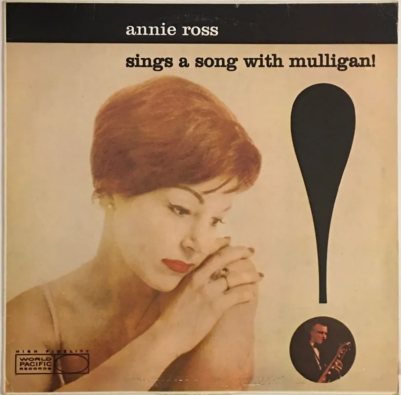 Annie Ross With The Gerry Mulligan Quartet - Sings A Song With Mulliga– museum vinyl New Arrival