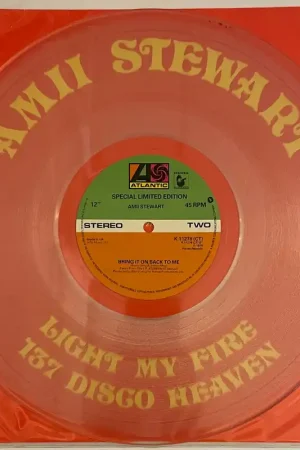 Amii Stewart - Light My Fire 12" Single (Ltd Transparent)– museum vinyl Hot Deal